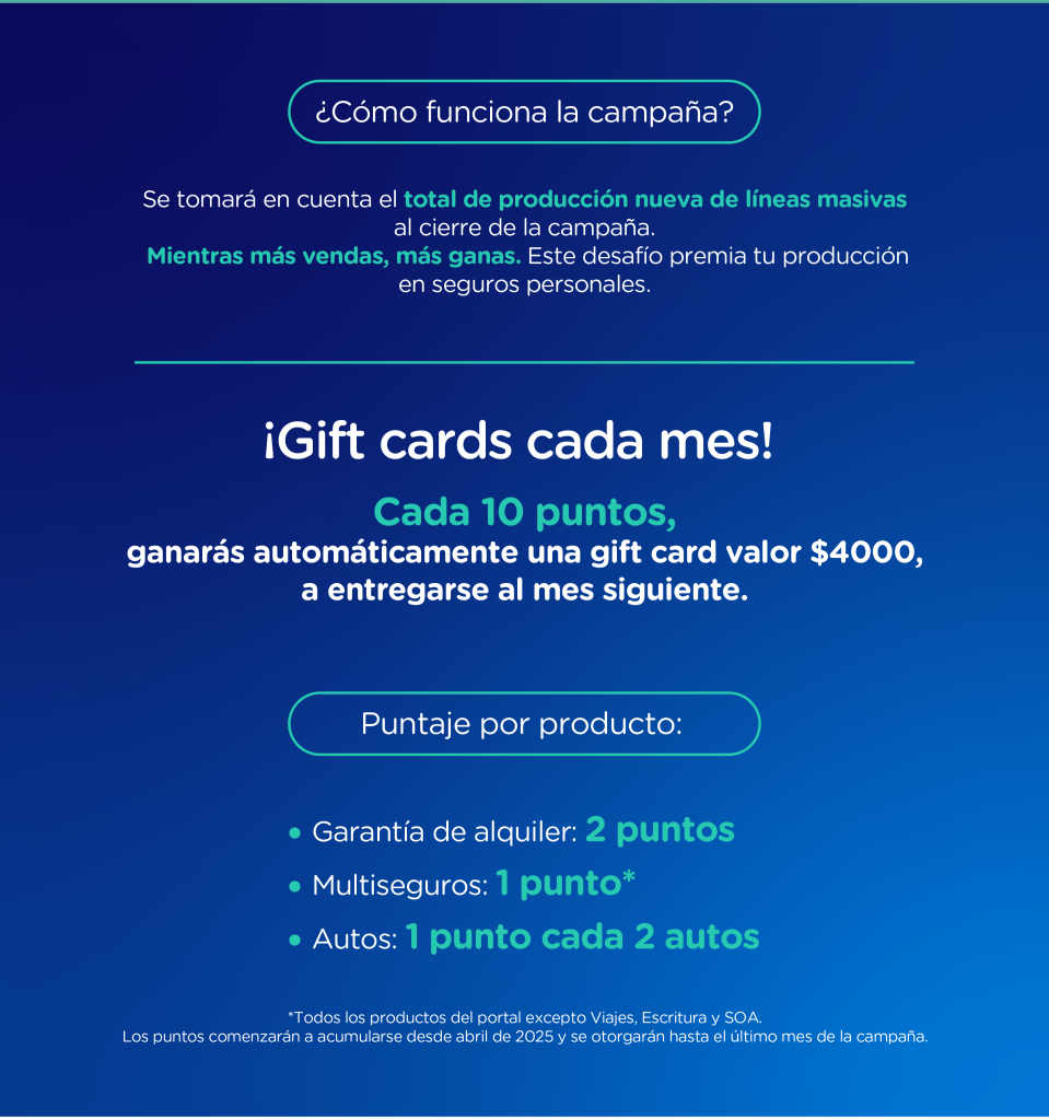 Nueva Campaña Pro Brokers ¡Sumate al desafío y ganá!  2
