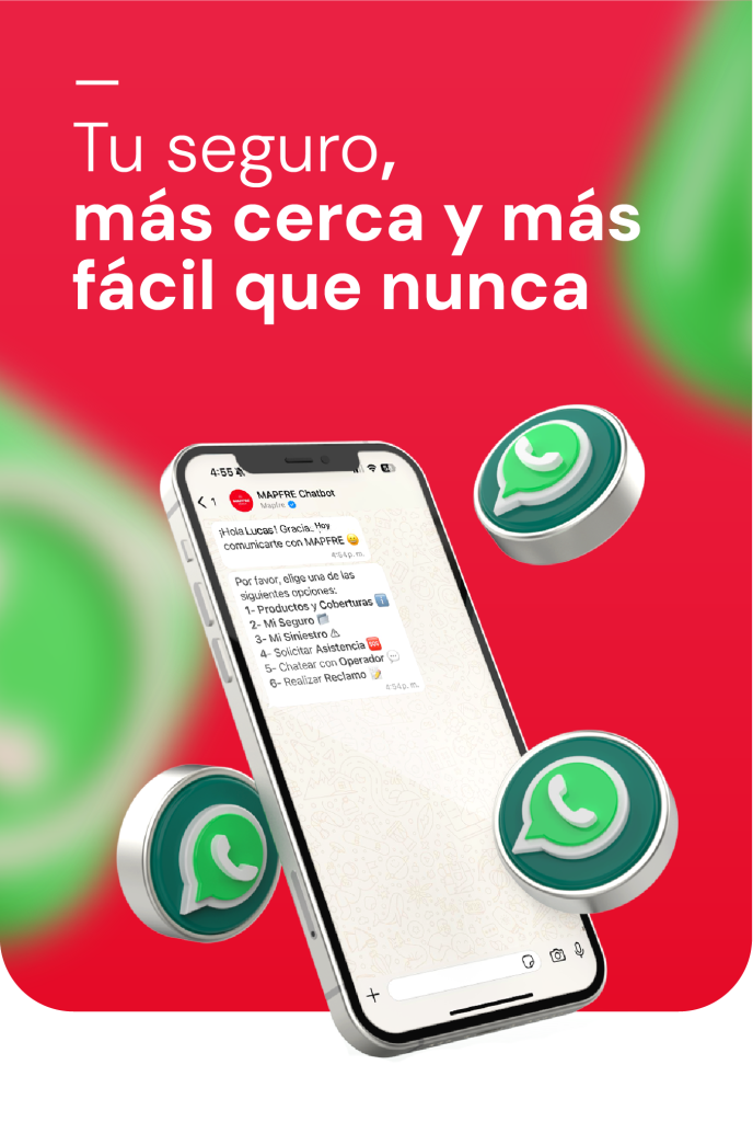 Más simple, más rápido conocé nuestro WhatsApp 1