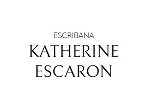 Logo Escribana Katherine Escaron